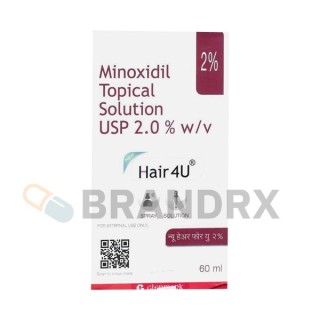 Hair4U Spray and Solution 2% Glenmark Pharmaceuticals Ltd.
