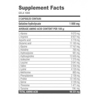 Extrifit Gela 1000 250 caps EXTRIFIT